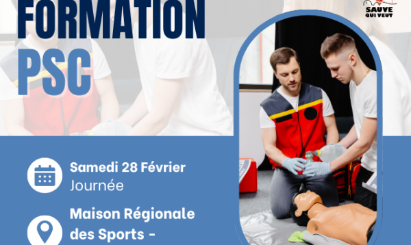 Nouvelle session de formation au PSC !